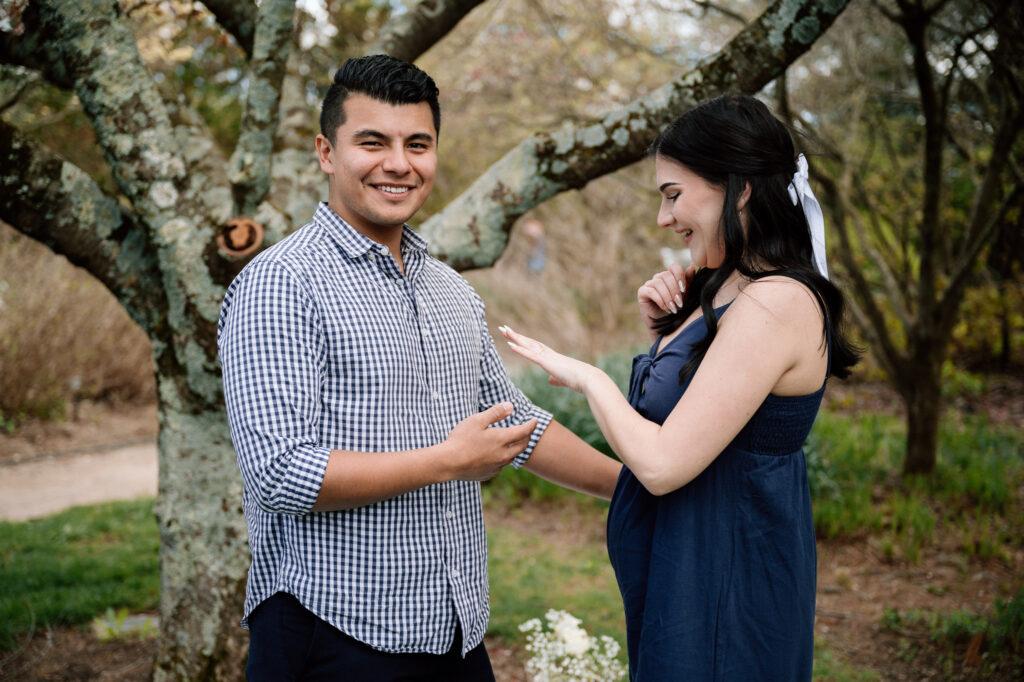 Surprise proposal at The Arboretum in Lexington, Ky