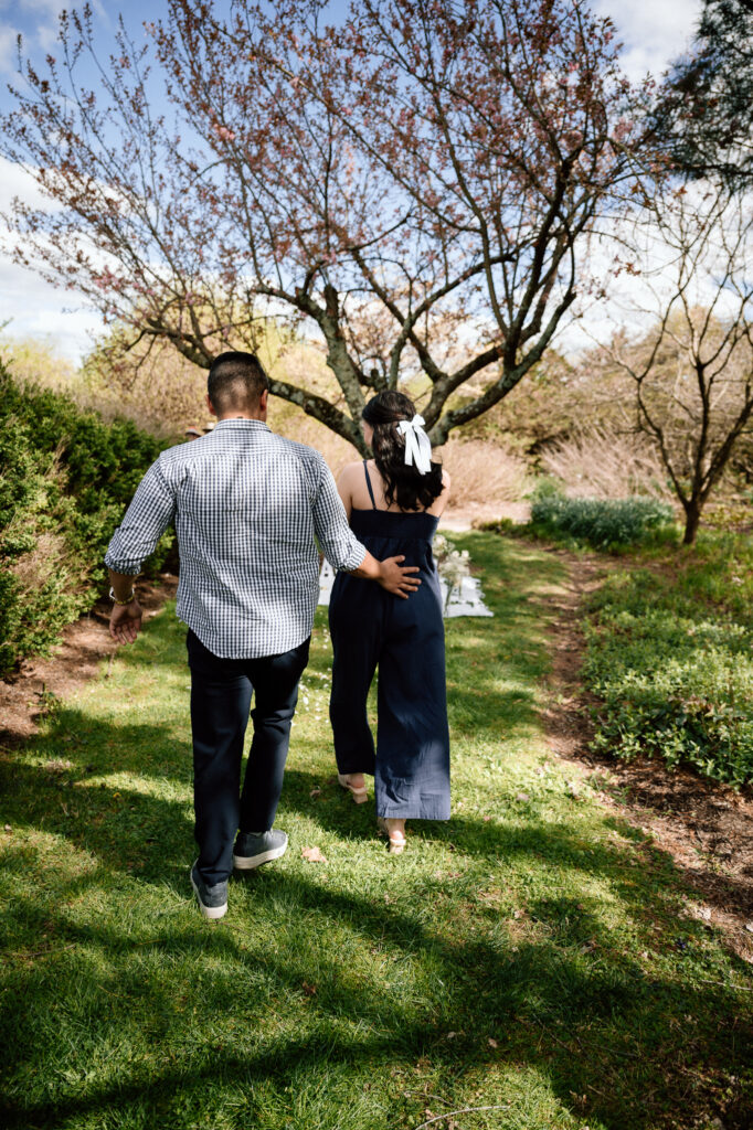 Surprise proposal at The Arboretum in Lexington, Ky