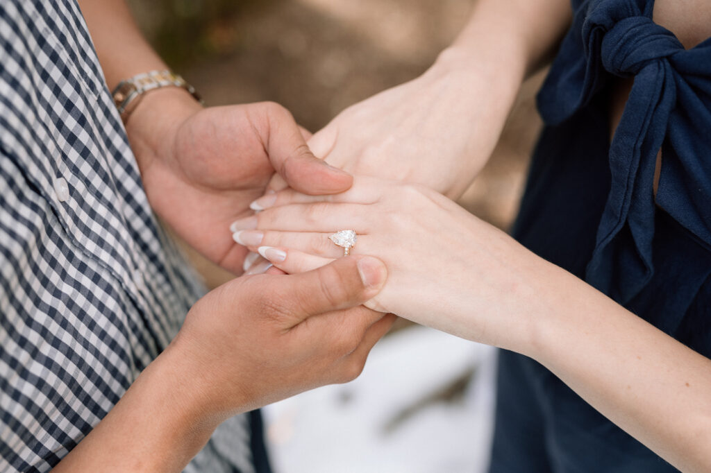 Surprise proposal at The Arboretum in Lexington, Ky