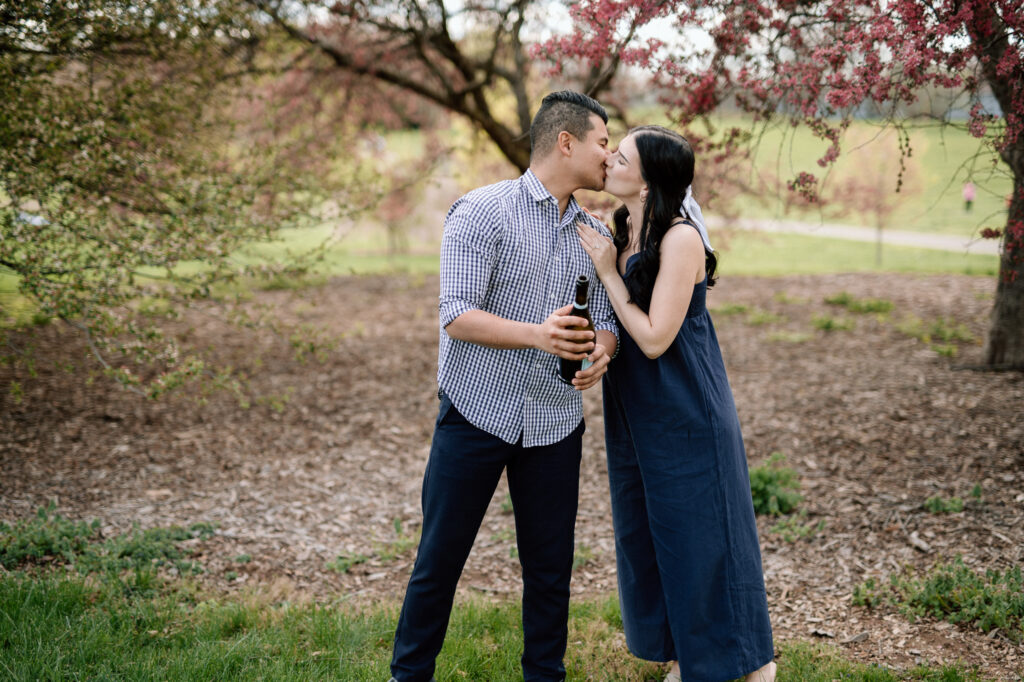 Surprise proposal at The Arboretum in Lexington, Ky