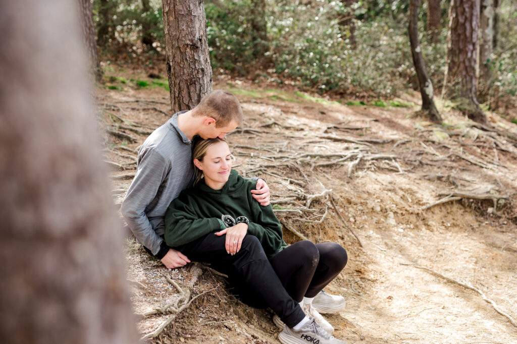 Romantic proposal photography at Red River Gorge – Jake and Mallory’s engagement story."