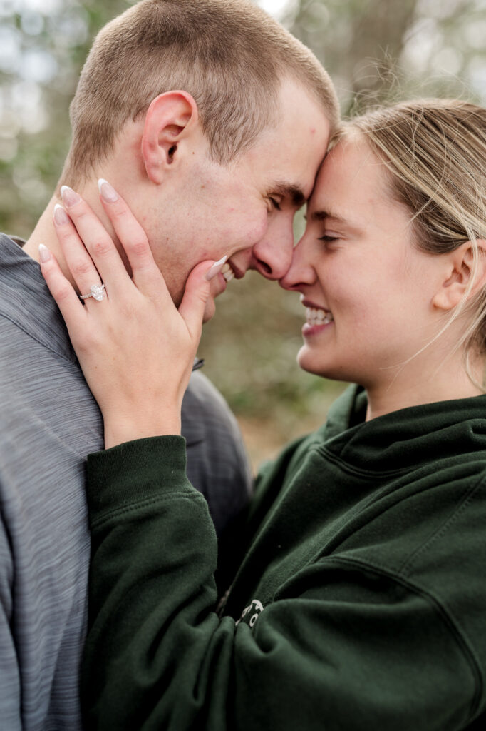 Romantic proposal photography at Red River Gorge – Jake and Mallory’s engagement story."