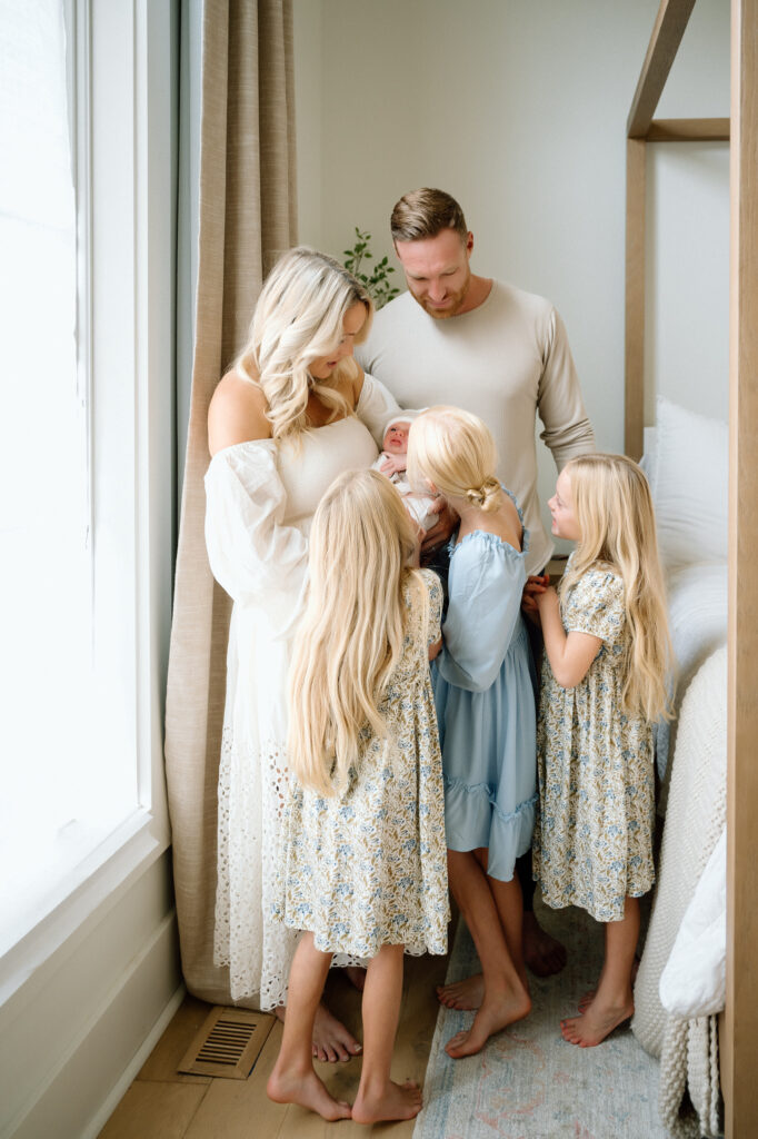 Sibling Newborn portraits